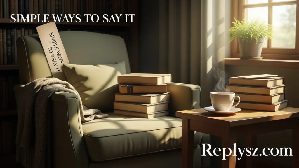 Simple Ways to Say It