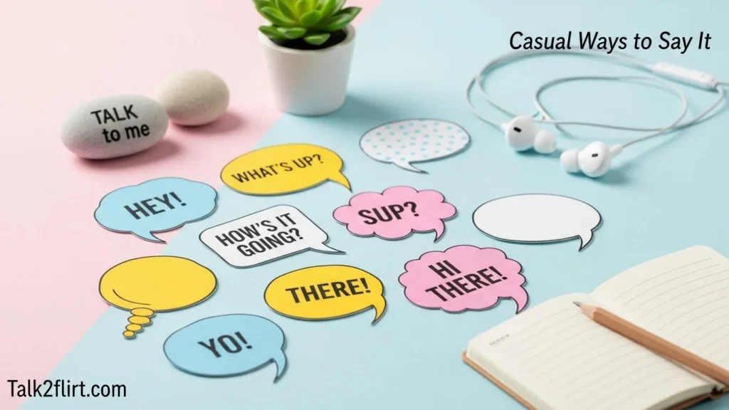  Casual Ways to Say it