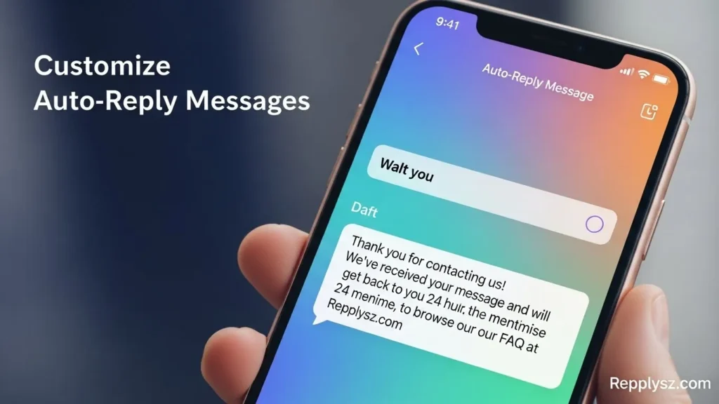 Customize Auto-Reply Messages