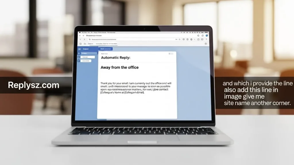 Explain Automatic Replies