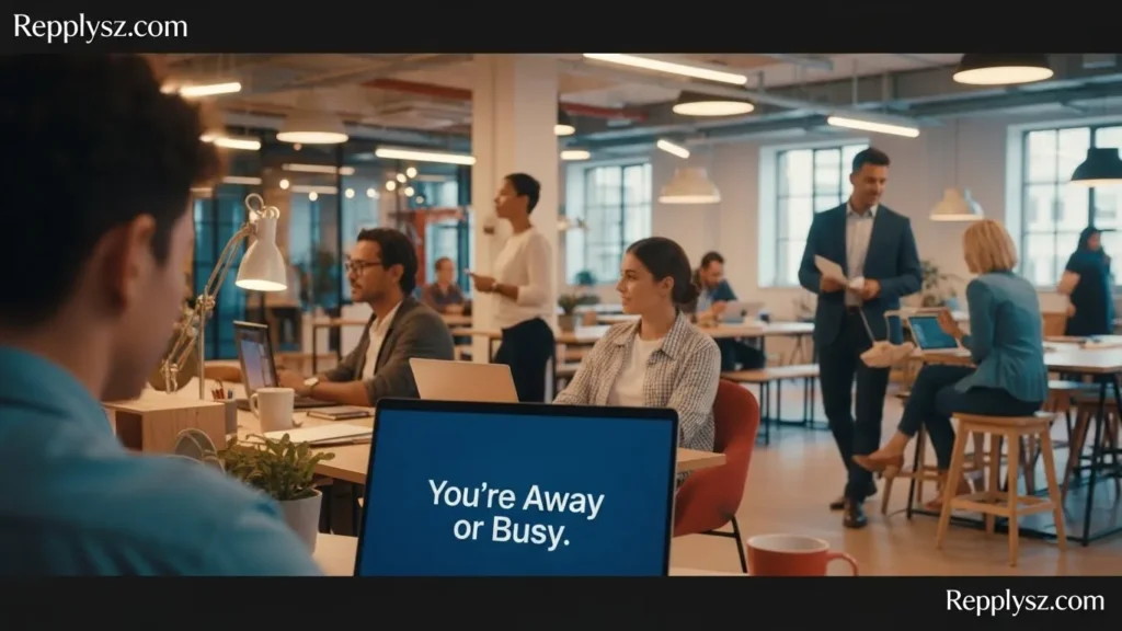 Explain You’re Away or Busy