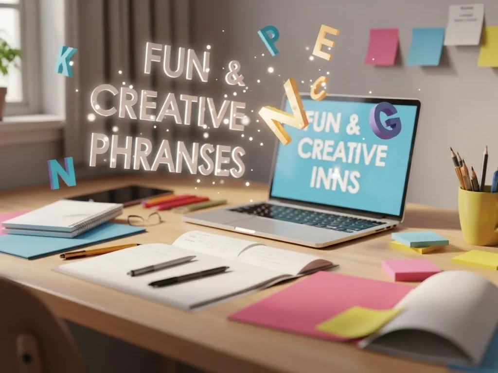Â Fun and Creative Phrases