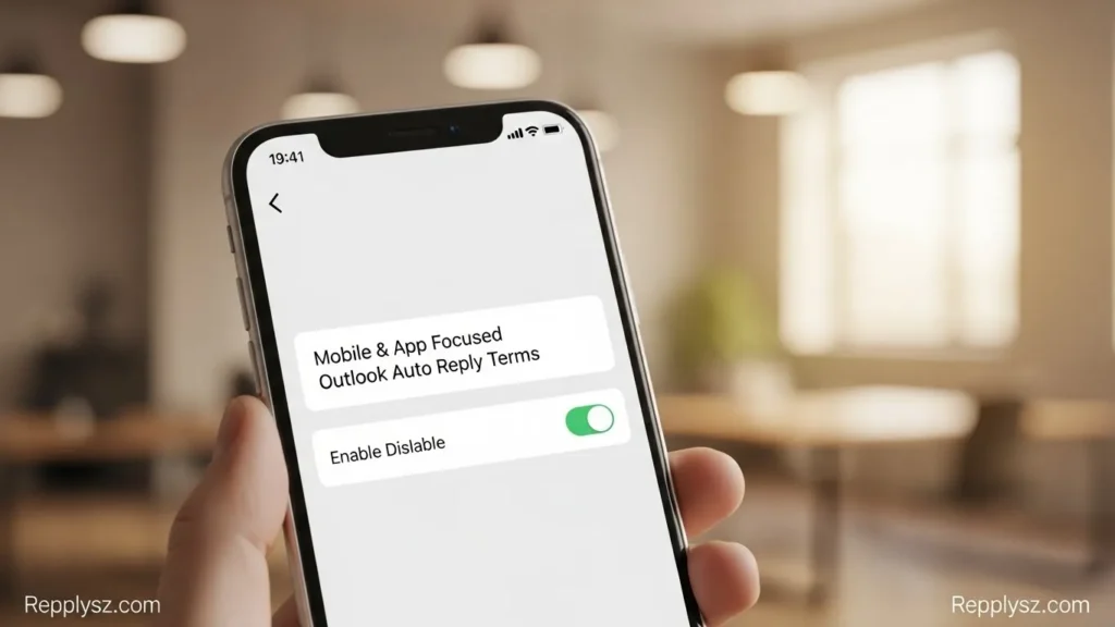  Mobile & App Focused Outlook Auto Reply Terms