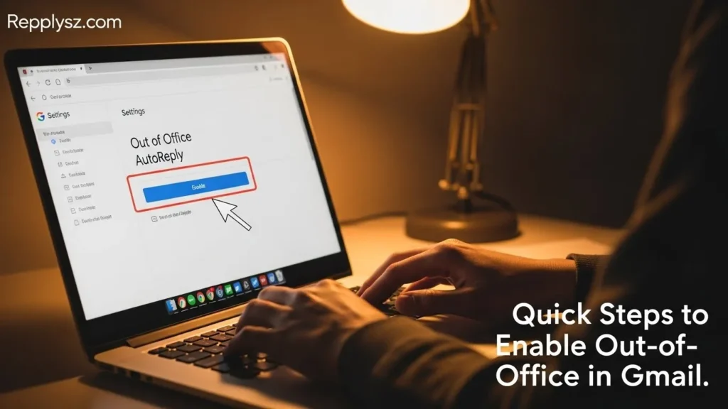 Quick Steps to Enable Out-of-Office in Gmail