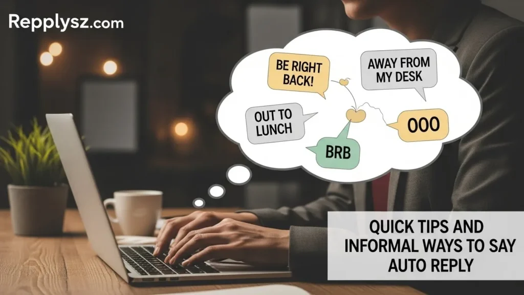  Quick Tips and Informal Ways to Say Auto Reply
