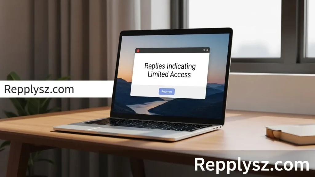 Replies Indicating Limited Access