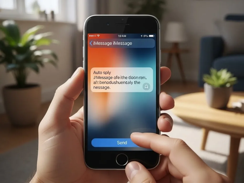 Setting Auto Reply via iMessage