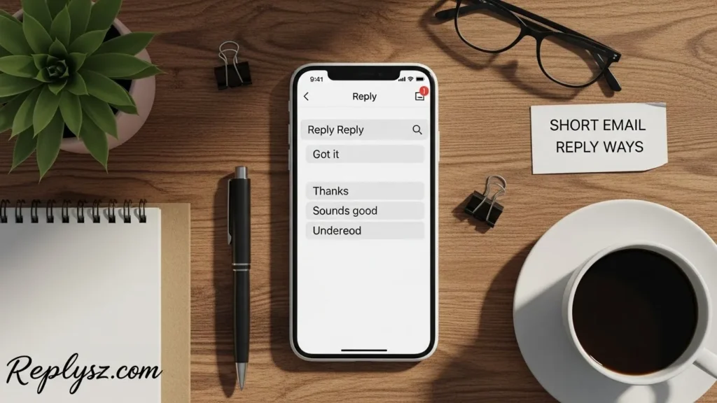 Short Email Reply Ways