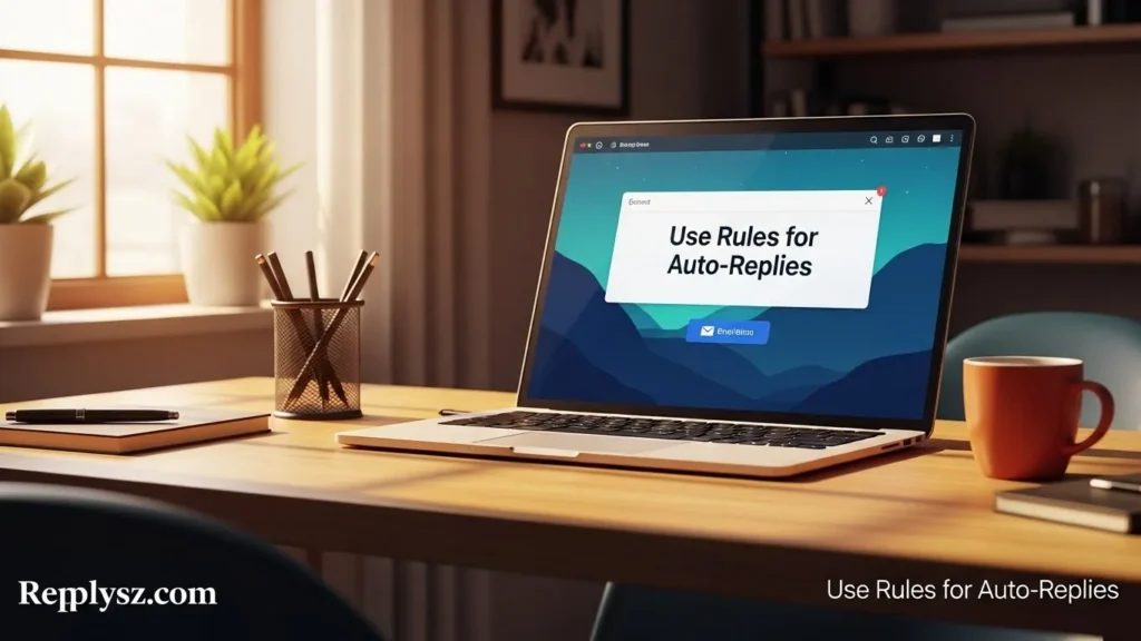 Use Rules for Auto-Replies
