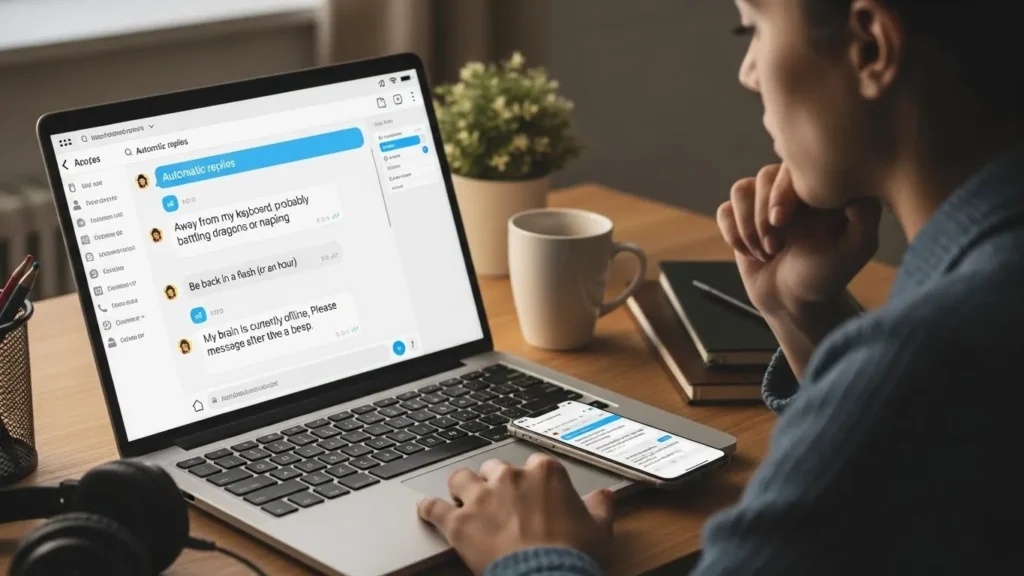  Using Auto Reply for Personal Messages