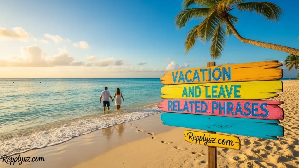 Vacation and Leave Related Phrases
