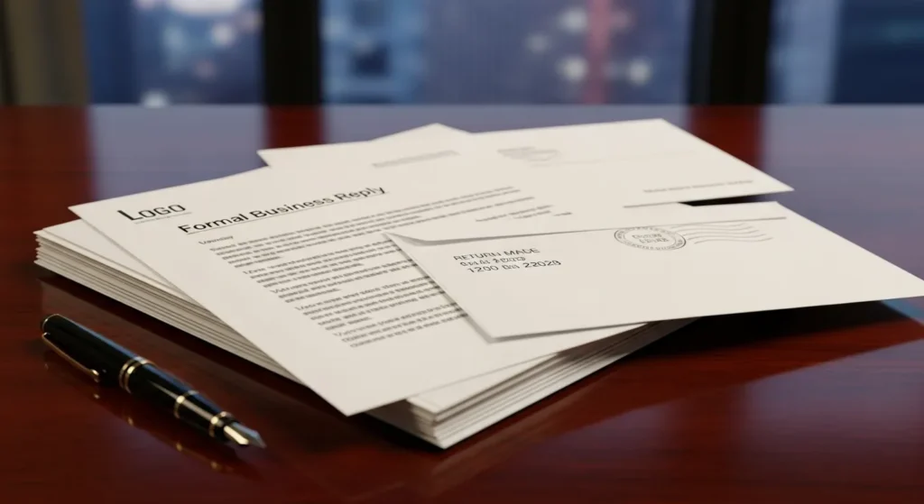 Formal Business Replies