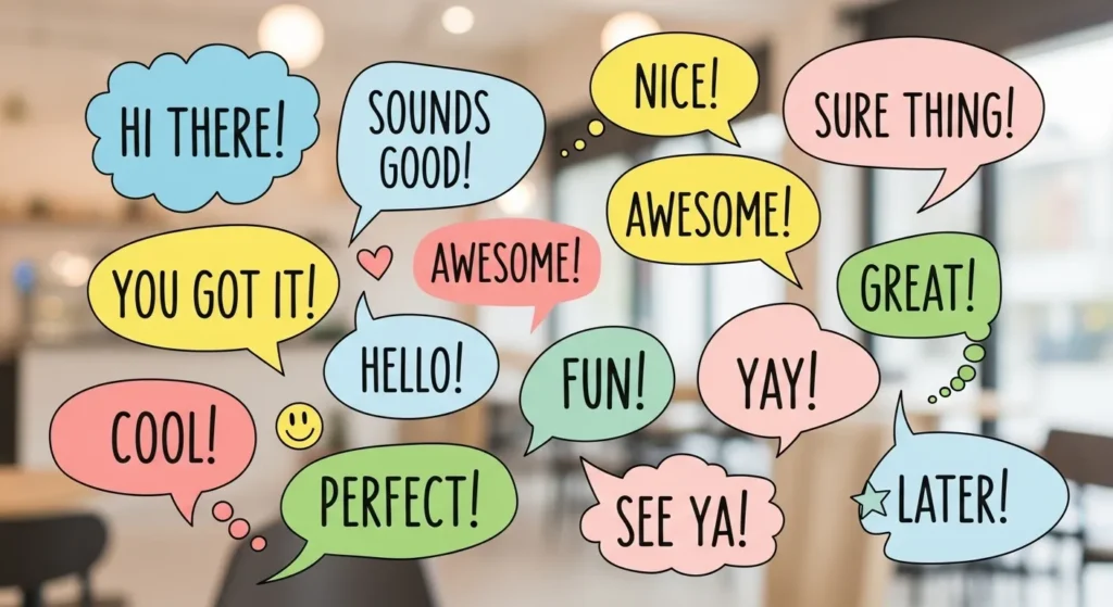 Short and Friendly Replies