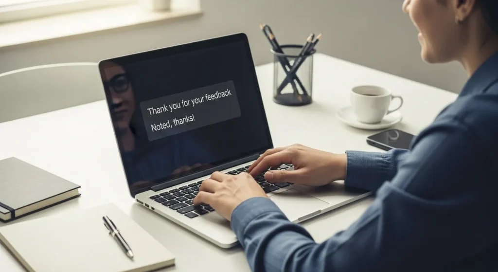 Simple Acknowledgment Replies