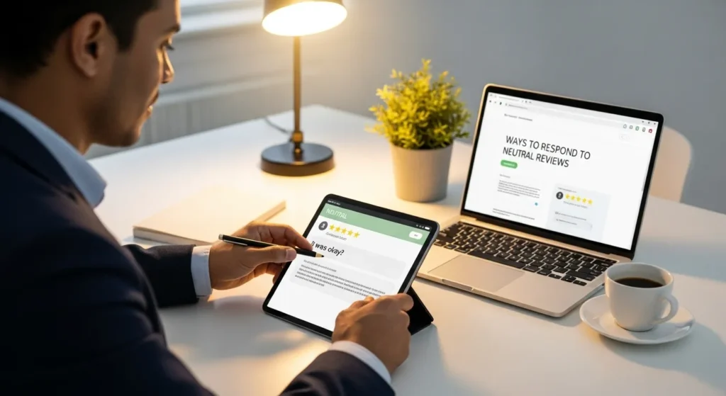 Ways to Respond to Neutral Reviews