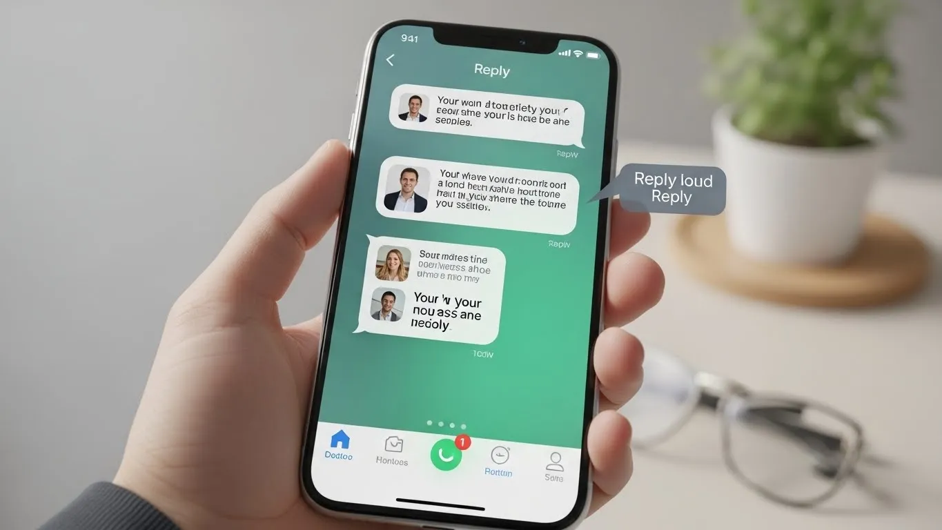 How to reply to a specific text message on iPhone