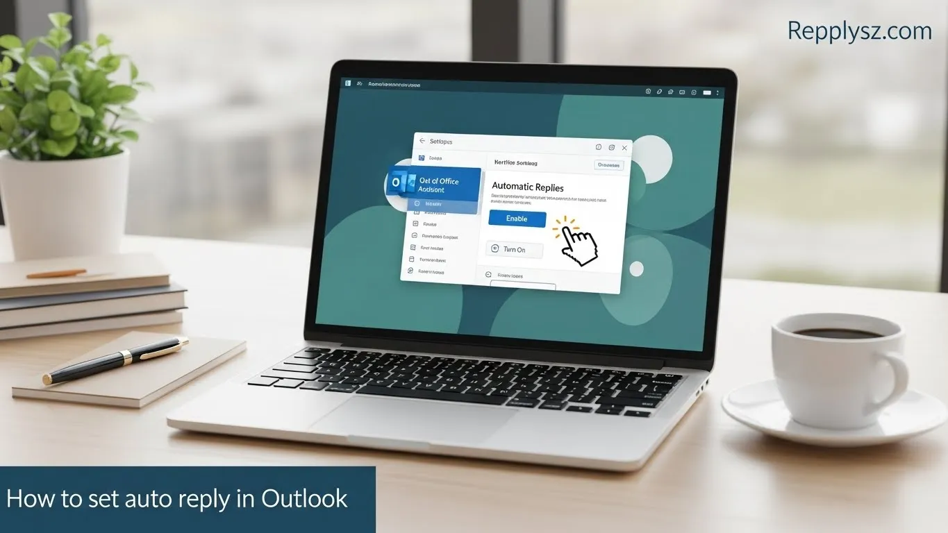 how to set auto reply in outlook
