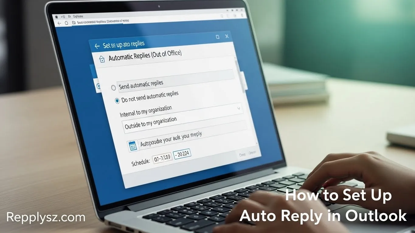 How to Set Up Auto Reply in Outlook