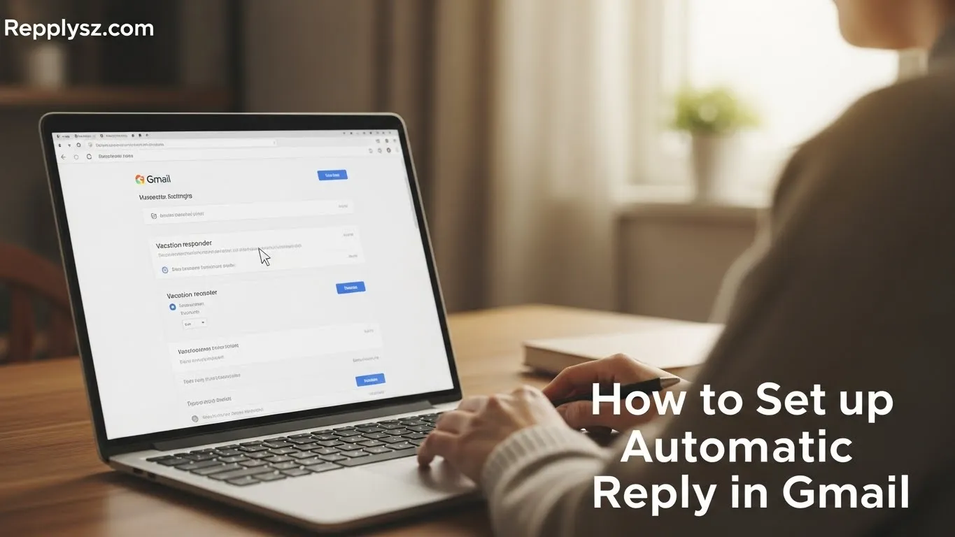 How to Set up Automatic Reply in Gmail