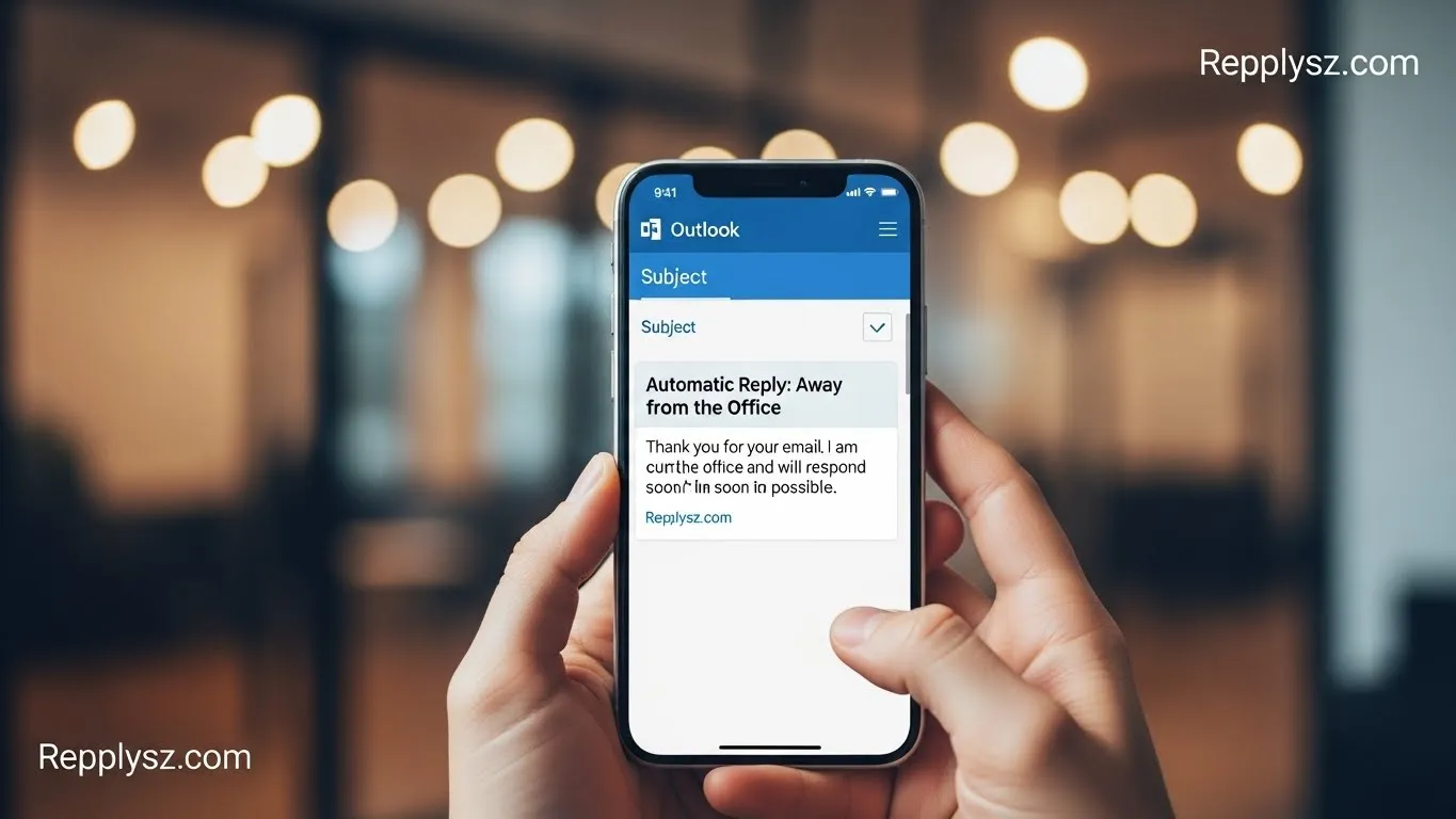 How to Set Up Automatic Reply in Outlook App